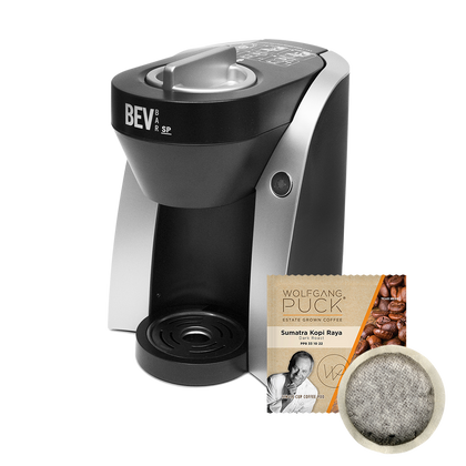 Coffee pod top maker machine